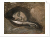 Head of a Sleeping Woman, 19th or early 20th century by Eugene Carriere
