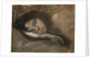 Head of a Sleeping Woman, 19th or early 20th century by Eugene Carriere