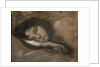 Head of a Sleeping Woman, 19th or early 20th century by Eugene Carriere