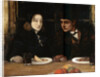 The Farewell Supper, (Toilers of the Sea), 1897. by Charles Cottet