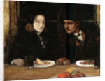 The Farewell Supper, (Toilers of the Sea), 1897. by Charles Cottet