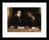 The Farewell Supper, (Toilers of the Sea), 1897. by Charles Cottet