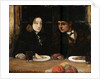 The Farewell Supper, (Toilers of the Sea), 1897. by Charles Cottet