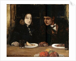 The Farewell Supper, (Toilers of the Sea), 1897. by Charles Cottet