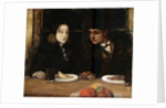 The Farewell Supper, (Toilers of the Sea), 1897. by Charles Cottet