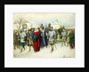 Martha the Mayoress Escorted to Moscow, 1880. by Aleksey Kivshenko