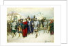 Martha the Mayoress Escorted to Moscow, 1880. by Aleksey Kivshenko