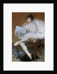 Sitting Ballet Dancer, 1890. by Pierre Carrier-Belleuse