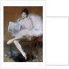 Sitting Ballet Dancer, 1890. by Pierre Carrier-Belleuse