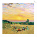 The Harvest, 1914. by Boris Mikhajlovich Kustodiev