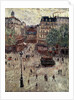 A Square in Paris, 1907. by Georges Leon Dufrenoy