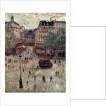 A Square in Paris, 1907. by Georges Leon Dufrenoy