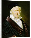 Karl Friedrich Gauss, German mathematician, astronomer and physicist, 1840 by Christian Albrecht Jensen