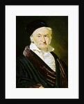 Karl Friedrich Gauss, German mathematician, astronomer and physicist, 1840 by Christian Albrecht Jensen