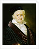Karl Friedrich Gauss, German mathematician, astronomer and physicist, 1840 by Christian Albrecht Jensen