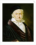Karl Friedrich Gauss, German mathematician, astronomer and physicist, 1840 by Christian Albrecht Jensen