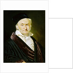 Karl Friedrich Gauss, German mathematician, astronomer and physicist, 1840 by Christian Albrecht Jensen