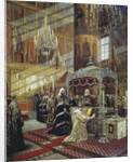 Tsar Alexis and Patriarch Nikon at the coffin of Metropolitan Philip of Moscow, 17th century (1886) by Alexander Litovchenko