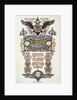 Theatre programme, 1913. by Boris Zvorykin