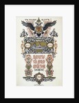 Theatre programme, 1913. by Boris Zvorykin