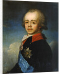 Grand Duke Pavel Petrovich of Russia, late 18th century by Jean Louis Voille