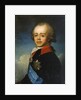 Grand Duke Pavel Petrovich of Russia, late 18th century by Jean Louis Voille