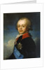 Grand Duke Pavel Petrovich of Russia, late 18th century by Jean Louis Voille