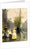 An October Morning in Amsterdam, c1895 by Hans Hermann