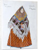 Costume design for the play The Storm, by Alexander Ostrovsky, 1916 by Aleksandr Golovin