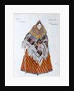 Costume design for the play The Storm, by Alexander Ostrovsky, 1916 by Aleksandr Golovin