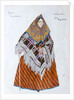 Costume design for the play The Storm, by Alexander Ostrovsky, 1916 by Aleksandr Golovin