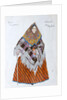 Costume design for the play The Storm, by Alexander Ostrovsky, 1916 by Aleksandr Golovin