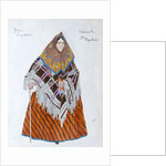 Costume design for the play The Storm, by Alexander Ostrovsky, 1916 by Aleksandr Golovin