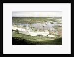 View of Nizhny Novgorod, 1878. by Aleksey Bogolyubov