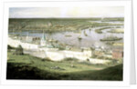 View of Nizhny Novgorod, 1878. by Aleksey Bogolyubov