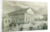 The Summer Theatre in Petrovsky Park, Moscow, Russia, 1840s by Unknown