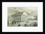 The Summer Theatre in Petrovsky Park, Moscow, Russia, 1840s by Unknown