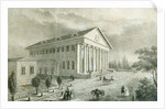 The Summer Theatre in Petrovsky Park, Moscow, Russia, 1840s by Unknown