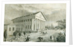 The Summer Theatre in Petrovsky Park, Moscow, Russia, 1840s by Unknown