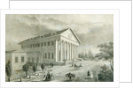 The Summer Theatre in Petrovsky Park, Moscow, Russia, 1840s by Unknown