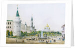 The Kremlin Garden, Moscow, Russia, c1830s-c1840s. by Anonymous