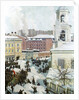February 27th, 1917, 1917. by Boris Mikhajlovich Kustodiev