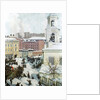 February 27th, 1917, 1917. by Boris Mikhajlovich Kustodiev