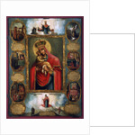 The Mother of God Our Lady of Pochaev, Russian icon, second half of the 18th century by Unknown
