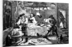 Illustration from the poem Hudibras, by Samuel Butler, 1726. by William Hogarth