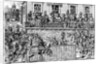 Death of King Henry II at the Tournament, 1559 (1570) by Jean Jacques Perrissin