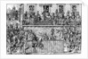 Death of King Henry II at the Tournament, 1559 (1570) by Jean Jacques Perrissin