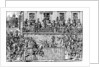 Death of King Henry II at the Tournament, 1559 (1570) by Jean Jacques Perrissin