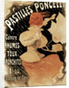 Advertising poster for Pastilles Poncelet, a cold and bronchitis remedy, 1896. by Jules Cheret