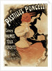 Advertising poster for Pastilles Poncelet, a cold and bronchitis remedy, 1896. by Jules Cheret